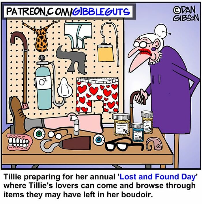 Dan Gibson Created 46 New Comics That Make Senior Life Look Wildly Entertaining Dan Gibson Created 46 New Comics That Make Senior Life Look Wildly Entertaining