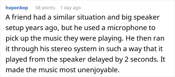 Noisy Neighbors Ignore Repeated Complaints, Person Finds A Creative Way To Make Them Regret It Noisy Neighbors Ignore Repeated Complaints, Person Finds A Creative Way To Make Them Regret It