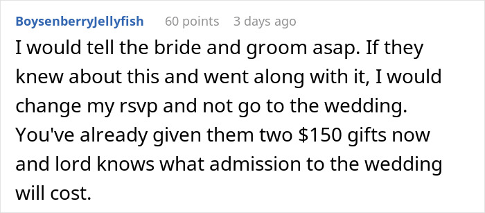 MOH Plays The Generous Host While Secretly Making The Guests Pay $150 Each For The Bridal Shower MOH Plays The Generous Host While Secretly Making The Guests Pay $150 Each For The Bridal Shower