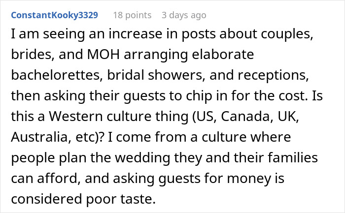 MOH Plays The Generous Host While Secretly Making The Guests Pay $150 Each For The Bridal Shower MOH Plays The Generous Host While Secretly Making The Guests Pay $150 Each For The Bridal Shower