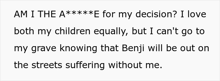 Son Builds A Successful Life, Mom Decides That’s Exactly Why His Brother Deserves Almost All Of The Inheritance Son Builds A Successful Life, Mom Decides That’s Exactly Why His Brother Deserves Almost All Of The Inheritance