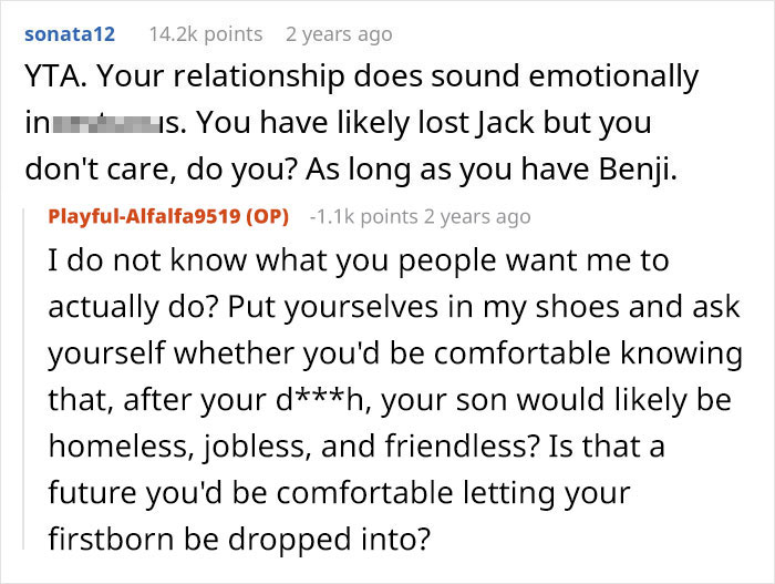 Son Builds A Successful Life, Mom Decides That’s Exactly Why His Brother Deserves Almost All Of The Inheritance Son Builds A Successful Life, Mom Decides That’s Exactly Why His Brother Deserves Almost All Of The Inheritance