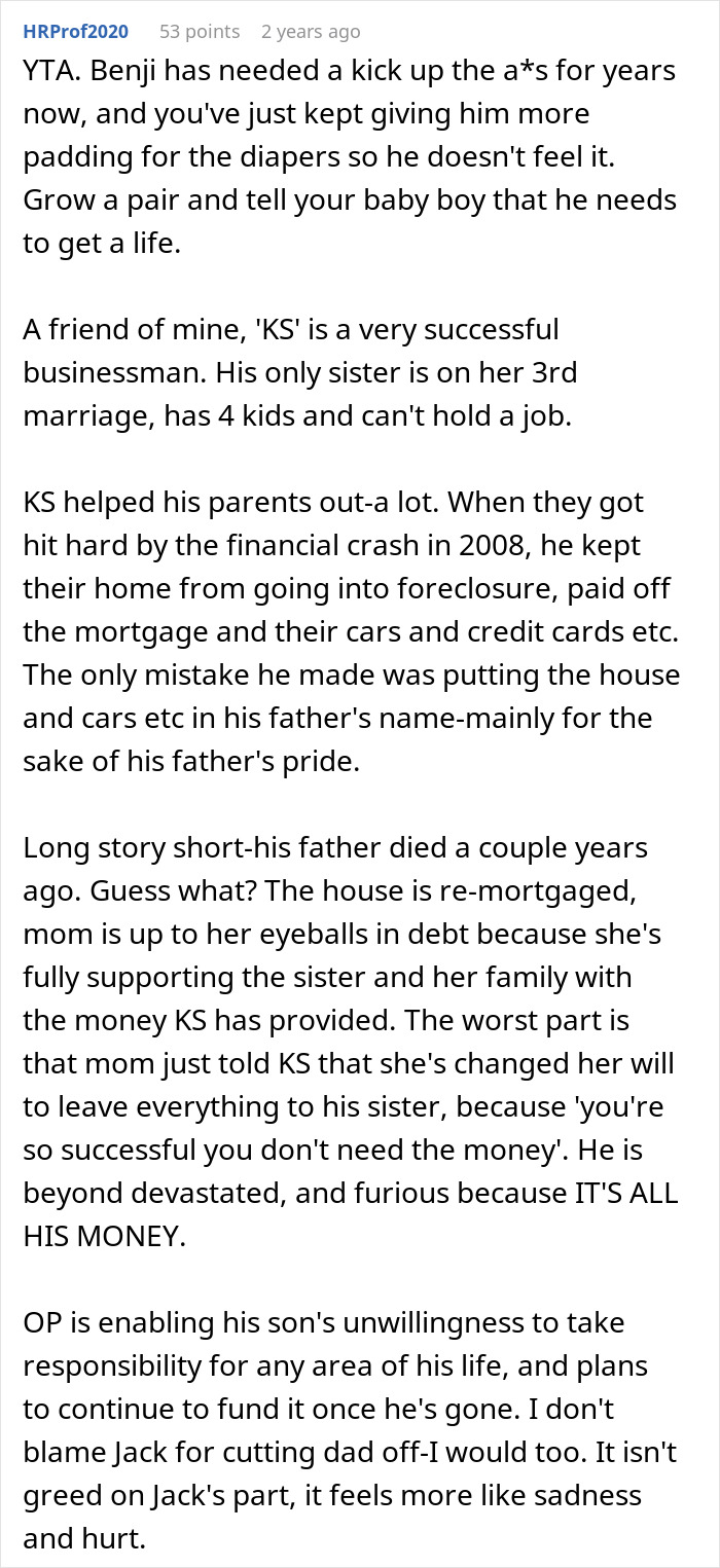 Son Builds A Successful Life, Mom Decides That’s Exactly Why His Brother Deserves Almost All Of The Inheritance Son Builds A Successful Life, Mom Decides That’s Exactly Why His Brother Deserves Almost All Of The Inheritance
