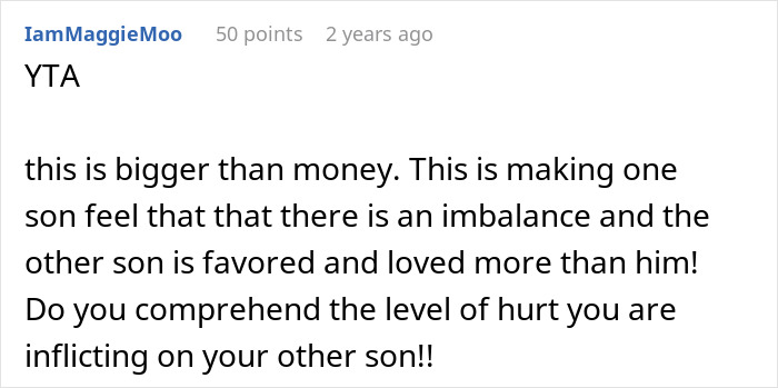 Son Builds A Successful Life, Mom Decides That’s Exactly Why His Brother Deserves Almost All Of The Inheritance Son Builds A Successful Life, Mom Decides That’s Exactly Why His Brother Deserves Almost All Of The Inheritance