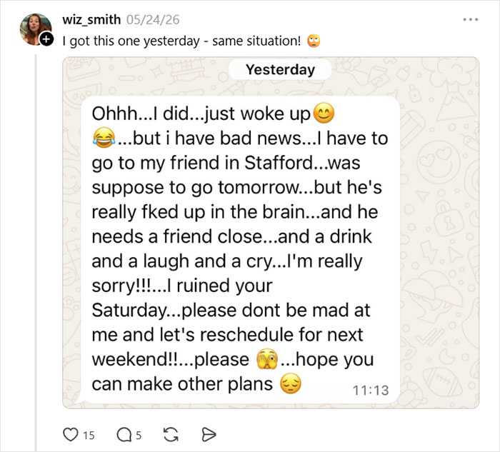 Woman Shares Weird Text She Got Before A Date, People Say It’s A Warning Sign