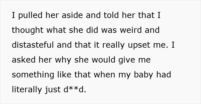 Woman Finds SIL’s Gift During Her Grief Period Insensitive And Disturbing And Somehow Offends Her Woman Finds SIL’s Gift During Her Grief Period Insensitive And Disturbing And Somehow Offends Her