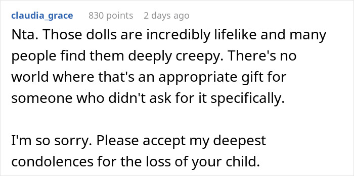Woman Finds SIL’s Gift During Her Grief Period Insensitive And Disturbing And Somehow Offends Her Woman Finds SIL’s Gift During Her Grief Period Insensitive And Disturbing And Somehow Offends Her