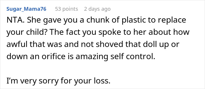 Woman Finds SIL’s Gift During Her Grief Period Insensitive And Disturbing And Somehow Offends Her Woman Finds SIL’s Gift During Her Grief Period Insensitive And Disturbing And Somehow Offends Her