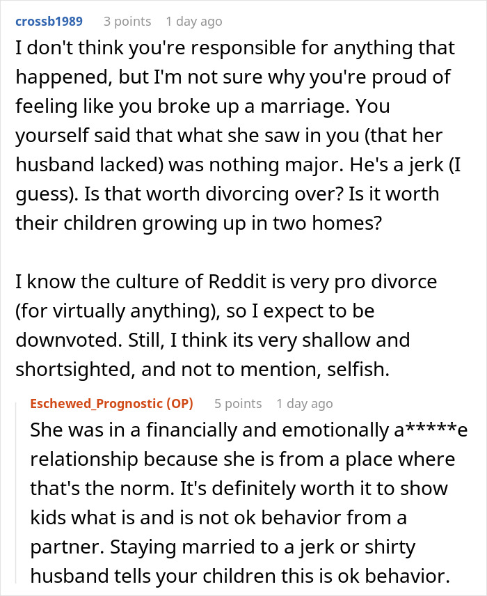 Husband Accidentally Caused Wife’s Friend To Divorce Her Husband, Is Very Proud Of It