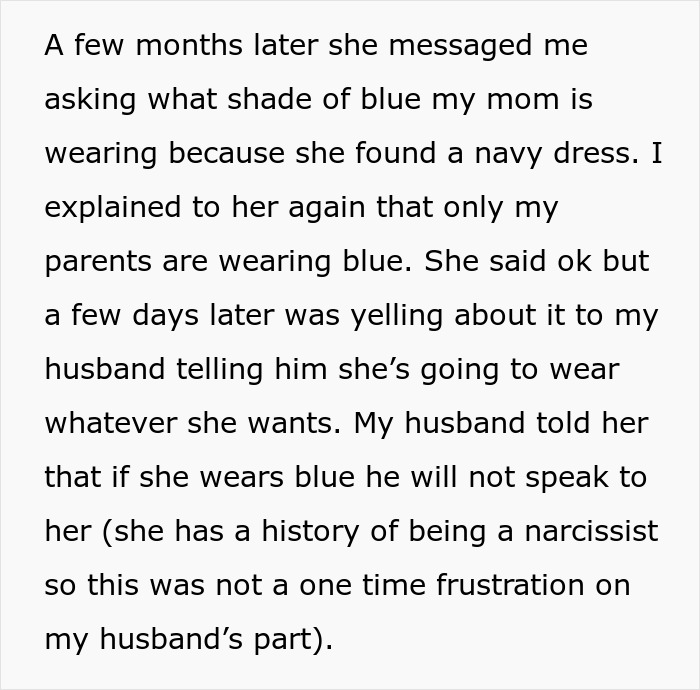 MIL Hides What She’s Going To Wear To Wedding, Comes Out With Something Scandalous MIL Hides What She’s Going To Wear To Wedding, Comes Out With Something Scandalous