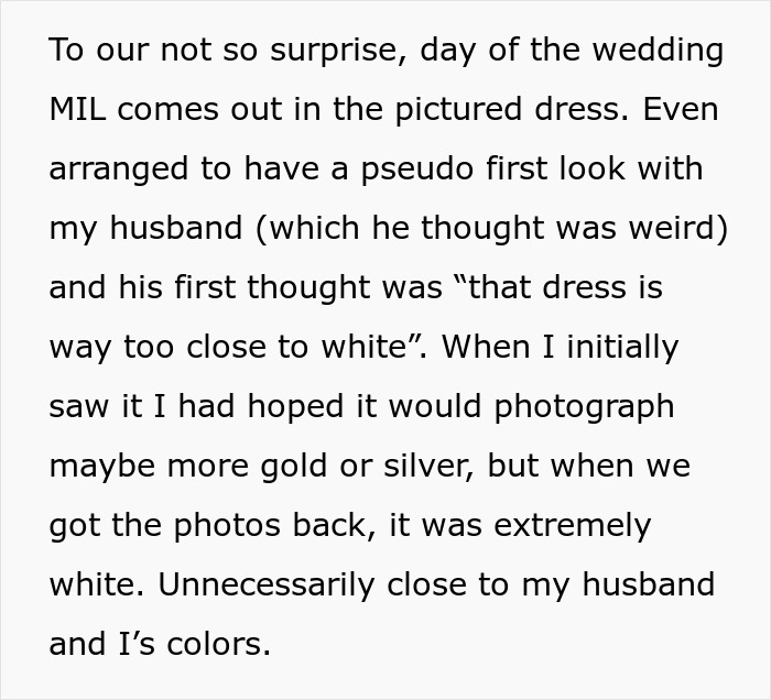 MIL Hides What She’s Going To Wear To Wedding, Comes Out With Something Scandalous MIL Hides What She’s Going To Wear To Wedding, Comes Out With Something Scandalous