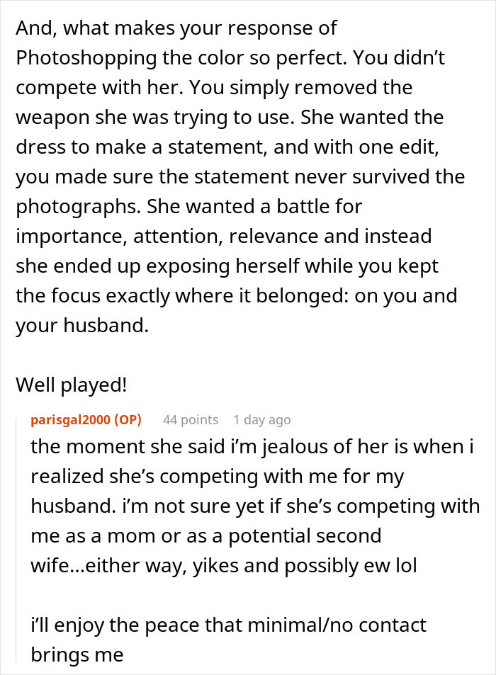MIL Hides What She’s Going To Wear To Wedding, Comes Out With Something Scandalous MIL Hides What She’s Going To Wear To Wedding, Comes Out With Something Scandalous