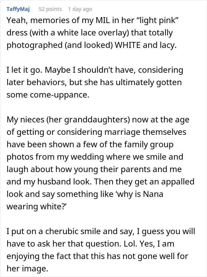 MIL Hides What She’s Going To Wear To Wedding, Comes Out With Something Scandalous MIL Hides What She’s Going To Wear To Wedding, Comes Out With Something Scandalous
