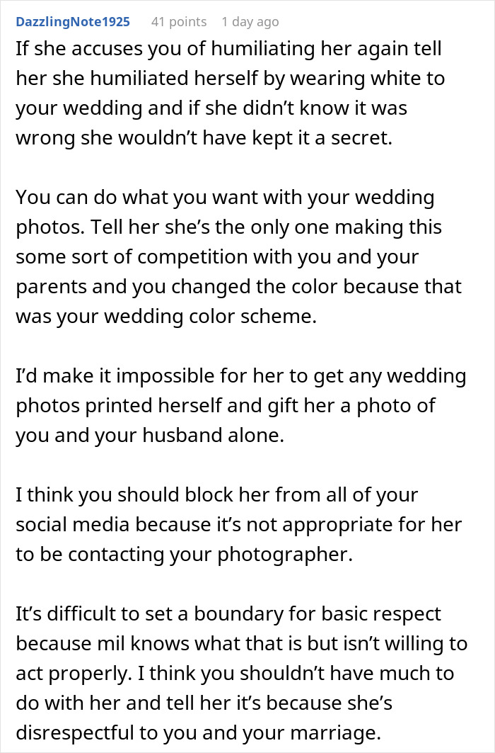 MIL Hides What She’s Going To Wear To Wedding, Comes Out With Something Scandalous MIL Hides What She’s Going To Wear To Wedding, Comes Out With Something Scandalous