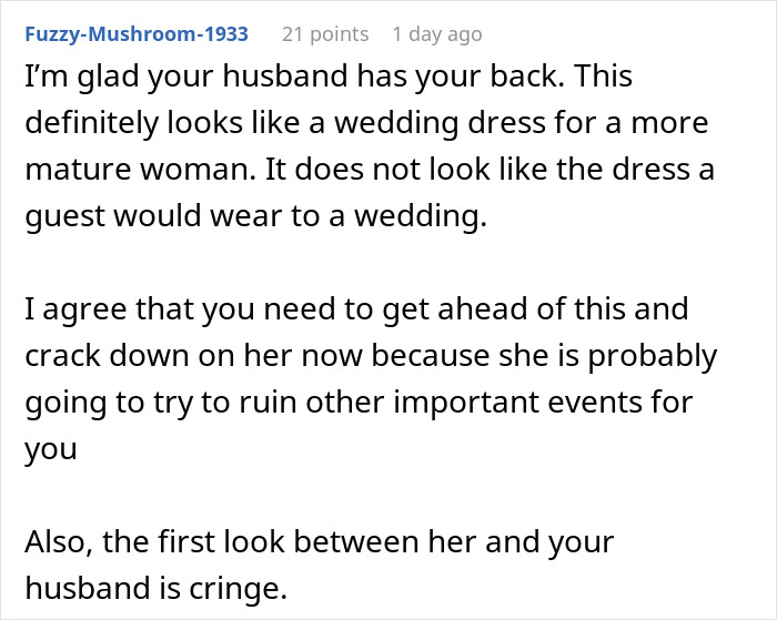 MIL Hides What She’s Going To Wear To Wedding, Comes Out With Something Scandalous MIL Hides What She’s Going To Wear To Wedding, Comes Out With Something Scandalous