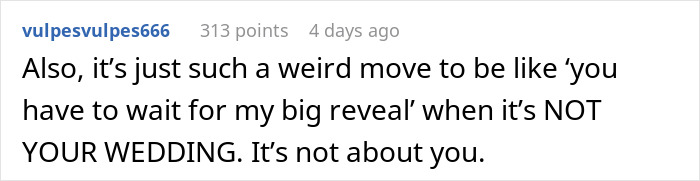 MIL Hides What She’s Going To Wear To Wedding, Comes Out With Something Scandalous MIL Hides What She’s Going To Wear To Wedding, Comes Out With Something Scandalous