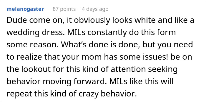 MIL Hides What She’s Going To Wear To Wedding, Comes Out With Something Scandalous MIL Hides What She’s Going To Wear To Wedding, Comes Out With Something Scandalous