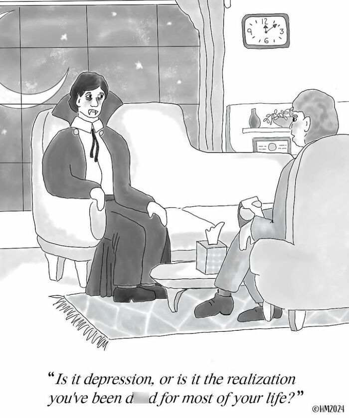 This Artist Made 36 Offbeat Comics For Anyone Who Enjoys A Little Dark Humor