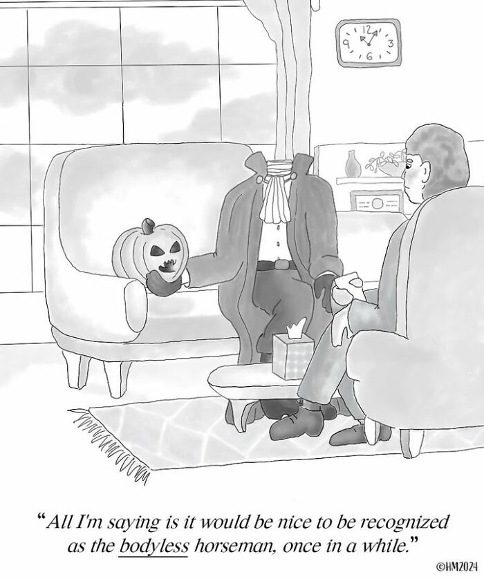 This Artist Made 36 Offbeat Comics For Anyone Who Enjoys A Little Dark Humor