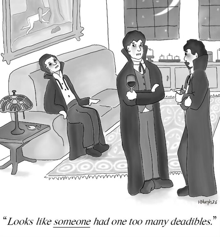 This Artist Made 36 Offbeat Comics For Anyone Who Enjoys A Little Dark Humor