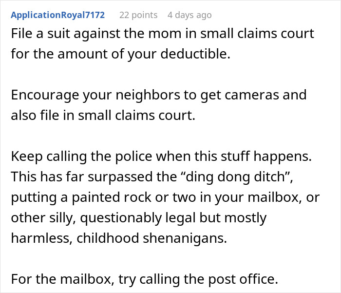 Mom Lets 7YO Run Amok Without Lifting A Finger, Neighbors Are Sick Of All The Harm The Kid Causes