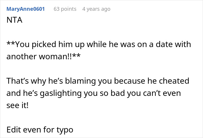 GF Says No To Driving Home Two Drunk Women Who Insulted Her, BF Thinks She’s Mean GF Says No To Driving Home Two Drunk Women Who Insulted Her, BF Thinks She’s Mean