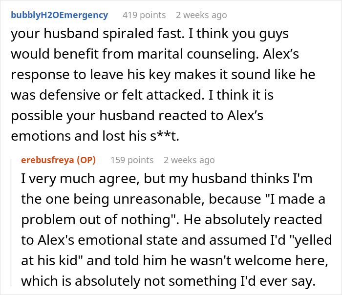 Husband Refuses To Listen To Wife, Says She’s Being A Massive Jerk To His Son Husband Refuses To Listen To Wife, Says She’s Being A Massive Jerk To His Son