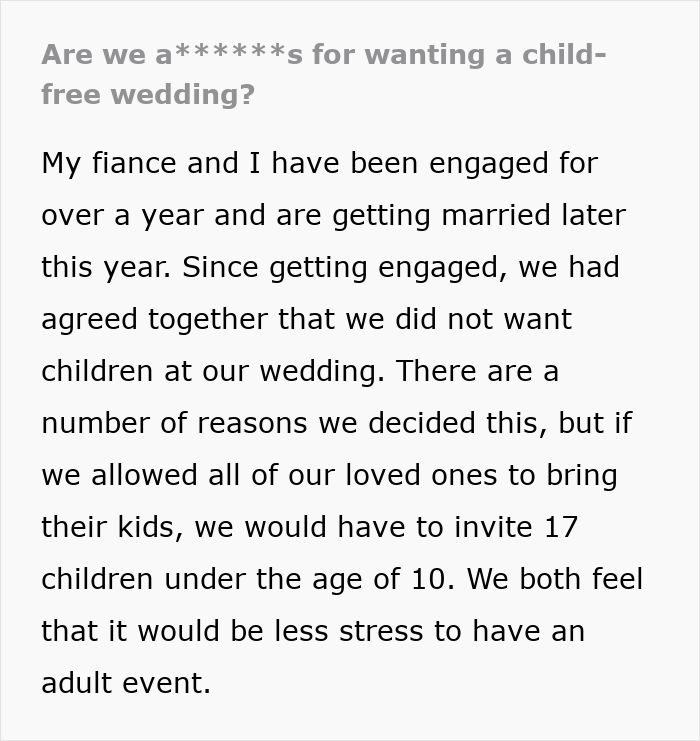 In-Laws Demand Special Exceptions For Child-Free Celebration, Resorts To Threats To Get What They Want In-Laws Demand Special Exceptions For Child-Free Celebration, Resorts To Threats To Get What They Want