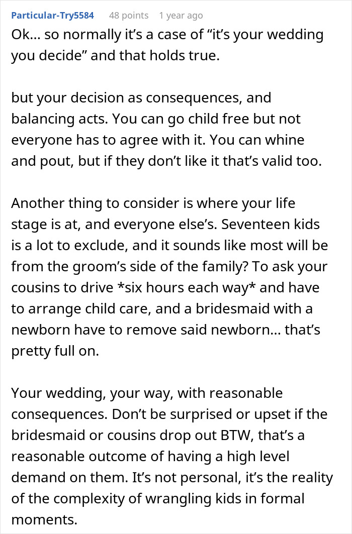 In-Laws Demand Special Exceptions For Child-Free Celebration, Resorts To Threats To Get What They Want In-Laws Demand Special Exceptions For Child-Free Celebration, Resorts To Threats To Get What They Want