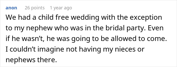 In-Laws Demand Special Exceptions For Child-Free Celebration, Resorts To Threats To Get What They Want In-Laws Demand Special Exceptions For Child-Free Celebration, Resorts To Threats To Get What They Want