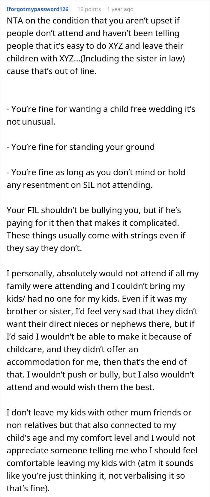 In-Laws Demand Special Exceptions For Child-Free Celebration, Resorts To Threats To Get What They Want In-Laws Demand Special Exceptions For Child-Free Celebration, Resorts To Threats To Get What They Want
