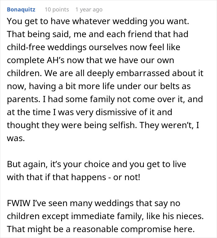 In-Laws Demand Special Exceptions For Child-Free Celebration, Resorts To Threats To Get What They Want In-Laws Demand Special Exceptions For Child-Free Celebration, Resorts To Threats To Get What They Want
