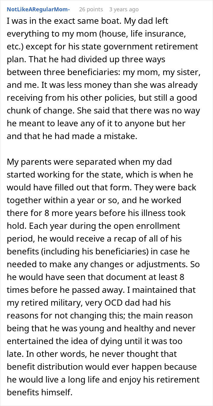 Mom Demands Kids Give Her Their Share Of The Inheritance, Doesn’t Like Daughter’s Response Mom Demands Kids Give Her Their Share Of The Inheritance, Doesn’t Like Daughter’s Response