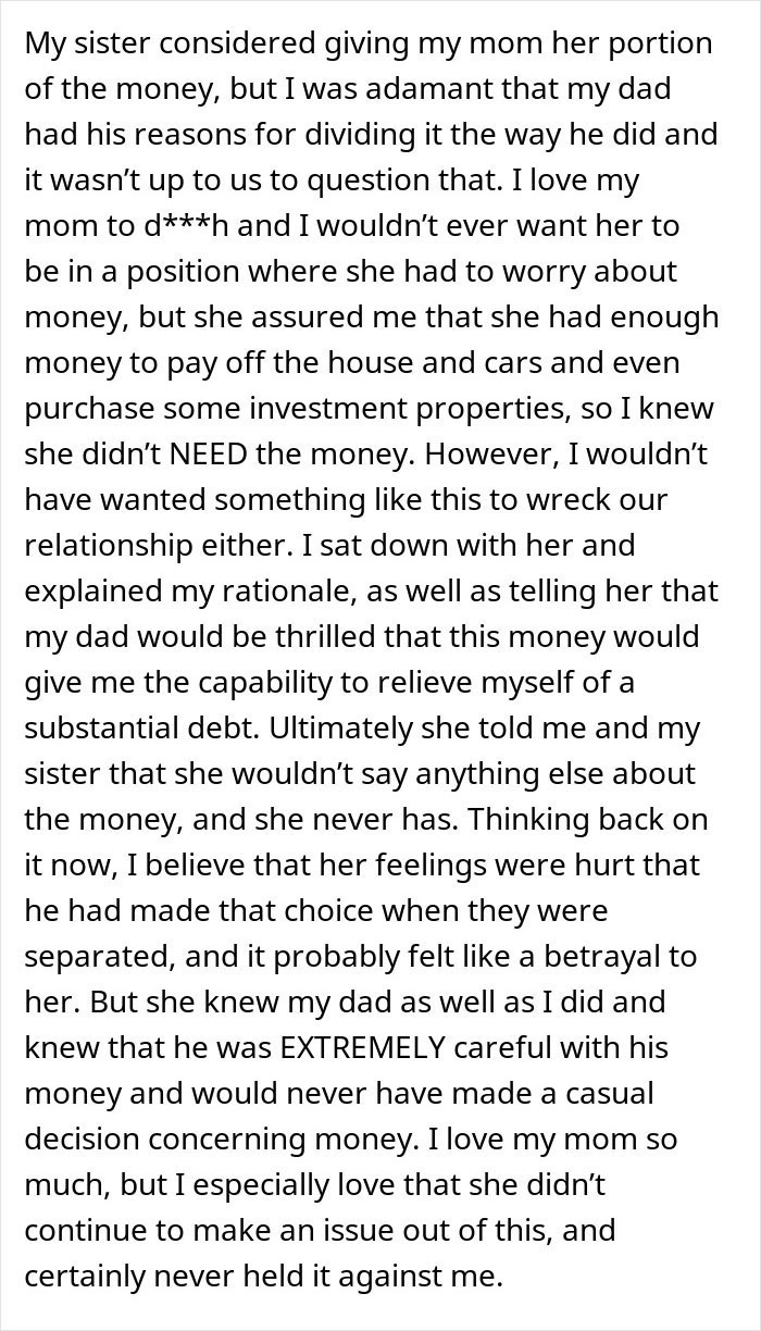 Mom Demands Kids Give Her Their Share Of The Inheritance, Doesn’t Like Daughter’s Response Mom Demands Kids Give Her Their Share Of The Inheritance, Doesn’t Like Daughter’s Response
