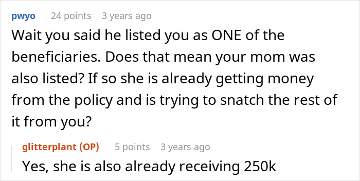 Mom Demands Kids Give Her Their Share Of The Inheritance, Doesn’t Like Daughter’s Response Mom Demands Kids Give Her Their Share Of The Inheritance, Doesn’t Like Daughter’s Response