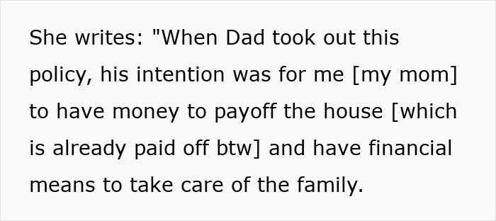 Mom Demands Kids Give Her Their Share Of The Inheritance, Doesn’t Like Daughter’s Response Mom Demands Kids Give Her Their Share Of The Inheritance, Doesn’t Like Daughter’s Response