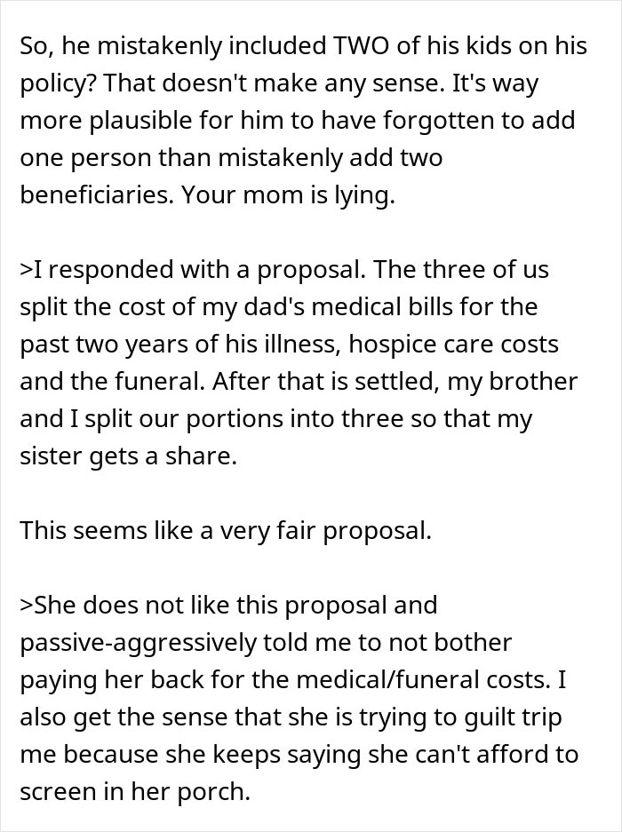 Mom Demands Kids Give Her Their Share Of The Inheritance, Doesn’t Like Daughter’s Response Mom Demands Kids Give Her Their Share Of The Inheritance, Doesn’t Like Daughter’s Response
