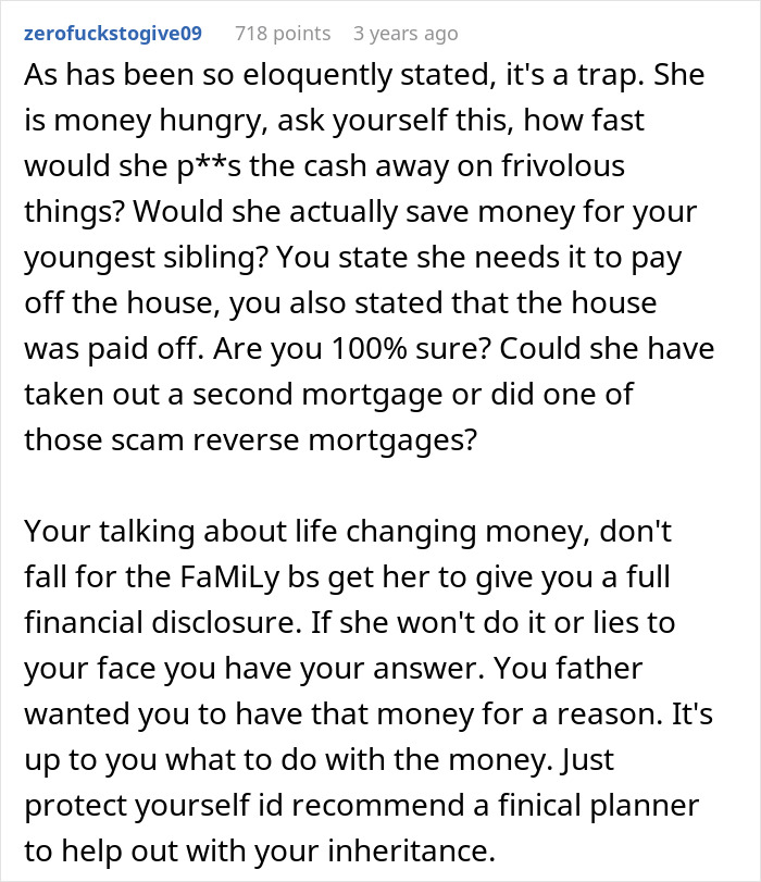 Mom Demands Kids Give Her Their Share Of The Inheritance, Doesn’t Like Daughter’s Response Mom Demands Kids Give Her Their Share Of The Inheritance, Doesn’t Like Daughter’s Response