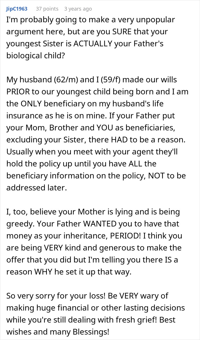 Mom Demands Kids Give Her Their Share Of The Inheritance, Doesn’t Like Daughter’s Response Mom Demands Kids Give Her Their Share Of The Inheritance, Doesn’t Like Daughter’s Response