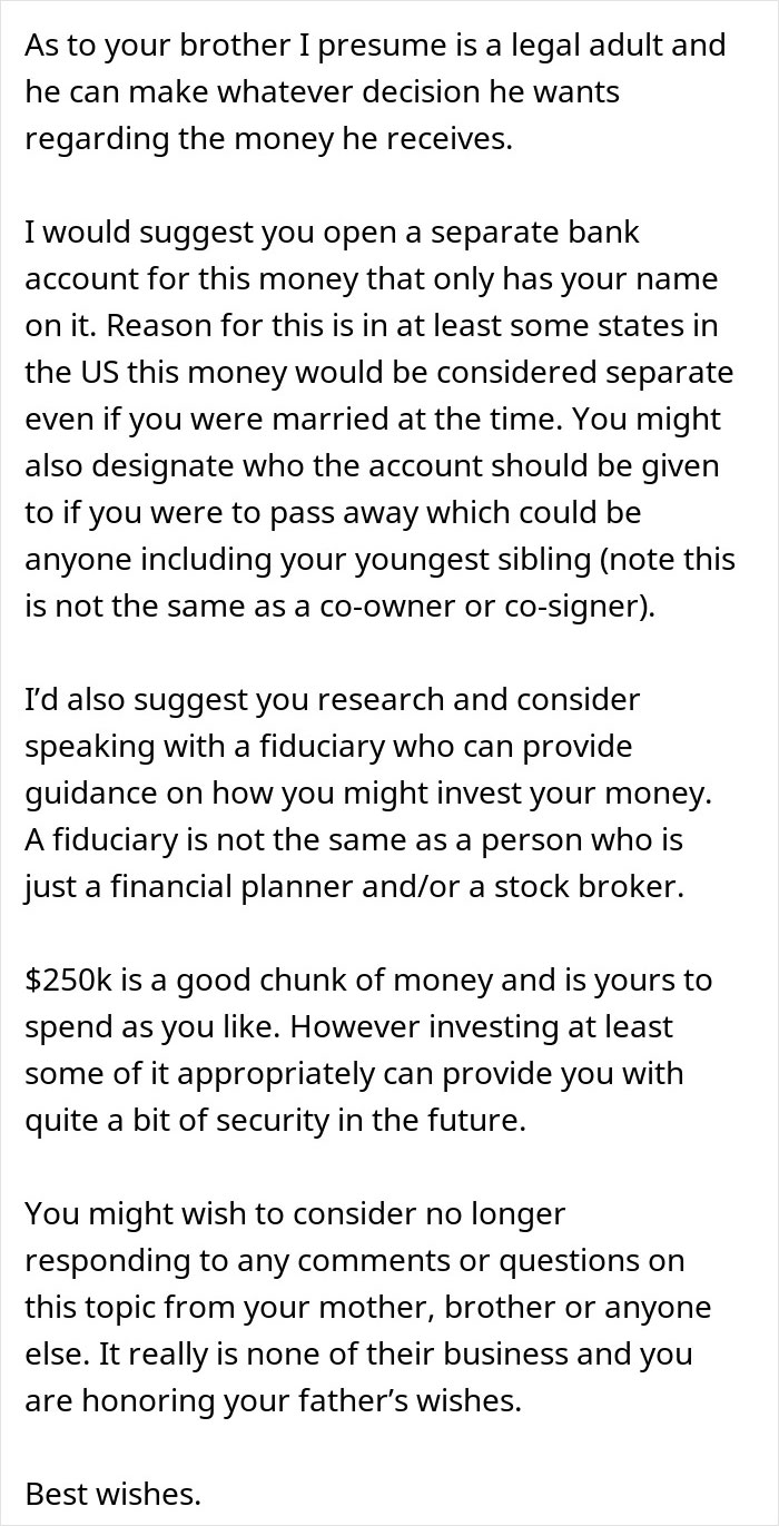 Mom Demands Kids Give Her Their Share Of The Inheritance, Doesn’t Like Daughter’s Response Mom Demands Kids Give Her Their Share Of The Inheritance, Doesn’t Like Daughter’s Response