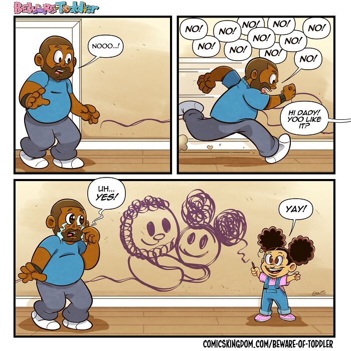 This Artist Drew 29 Comics Showing The Chaos Of Parenting A Toddler (New Pics) This Artist Drew 29 Comics Showing The Chaos Of Parenting A Toddler (New Pics)