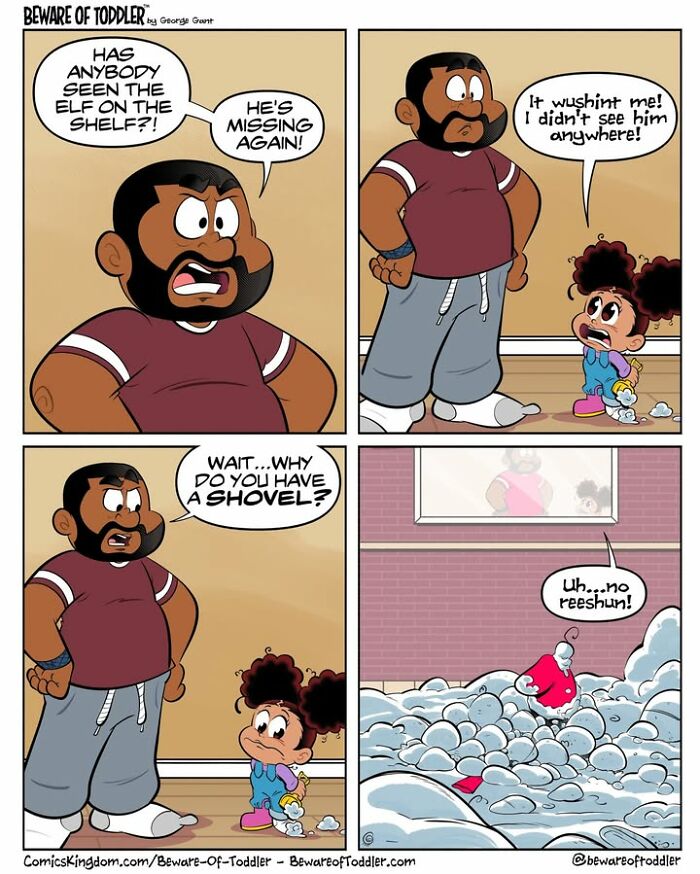 This Artist Drew 29 Comics Showing The Chaos Of Parenting A Toddler (New Pics) This Artist Drew 29 Comics Showing The Chaos Of Parenting A Toddler (New Pics)