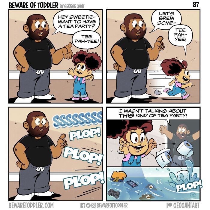 This Artist Drew 29 Comics Showing The Chaos Of Parenting A Toddler (New Pics) This Artist Drew 29 Comics Showing The Chaos Of Parenting A Toddler (New Pics)