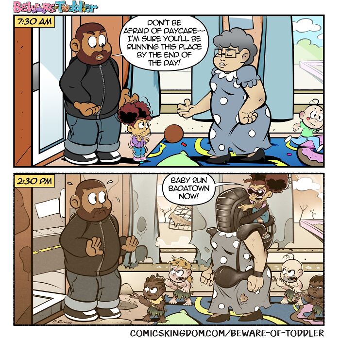 This Artist Drew 29 Comics Showing The Chaos Of Parenting A Toddler (New Pics) This Artist Drew 29 Comics Showing The Chaos Of Parenting A Toddler (New Pics)