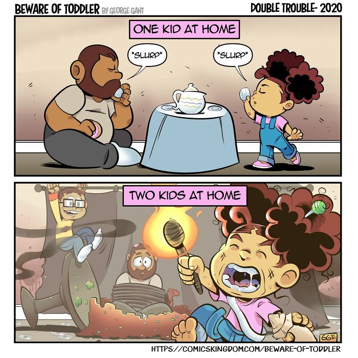 This Artist Drew 29 Comics Showing The Chaos Of Parenting A Toddler (New Pics) This Artist Drew 29 Comics Showing The Chaos Of Parenting A Toddler (New Pics)