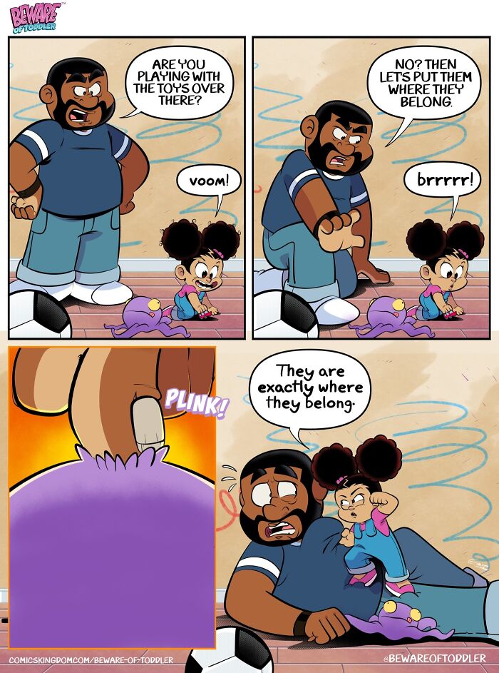 This Artist Drew 29 Comics Showing The Chaos Of Parenting A Toddler (New Pics) This Artist Drew 29 Comics Showing The Chaos Of Parenting A Toddler (New Pics)