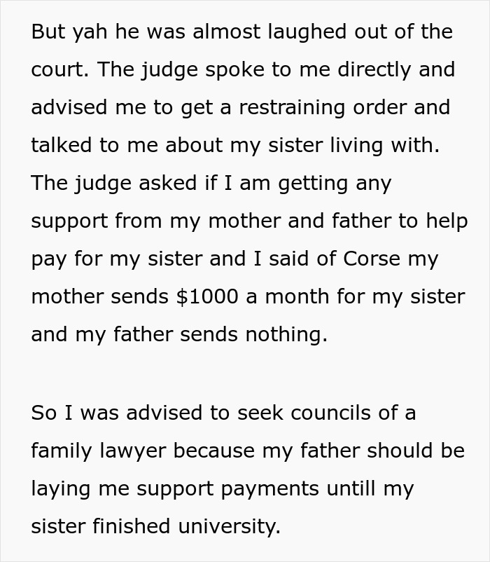 Man’s Laughable $85k Lawsuit Against Daughter Gets Him In More Trouble Than He Expected Man’s Laughable $85k Lawsuit Against Daughter Gets Him In More Trouble Than He Expected