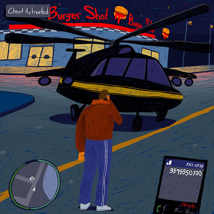 This Artist Recreates The Golden Era Of Nokia, GTA And Early Apple In 28 Nostalgic Paintings