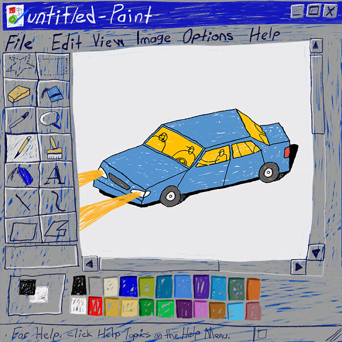 This Artist Recreates The Golden Era Of Nokia, GTA And Early Apple In 28 Nostalgic Paintings