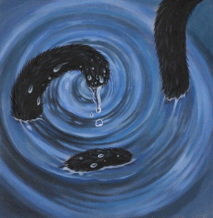 30 Captivating Paintings By Minyoung Kim Where Mischievous Cats Take Over Familiar Scenes